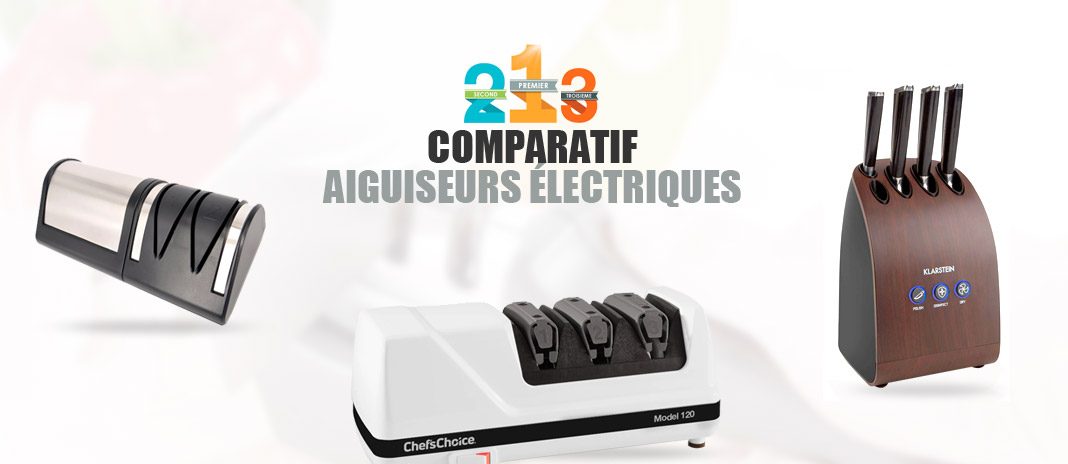 ≡ Aiguiseur Couteau Électrique → Comparatif