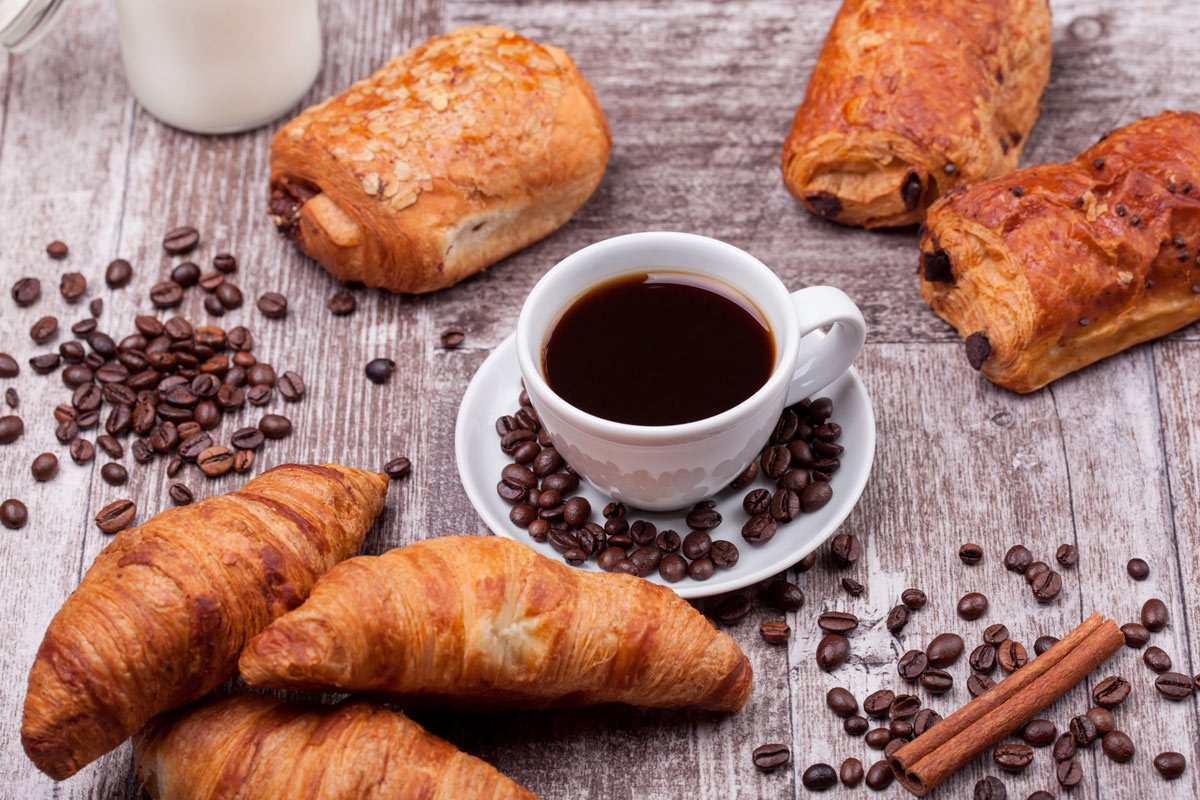 croissants et pains choco